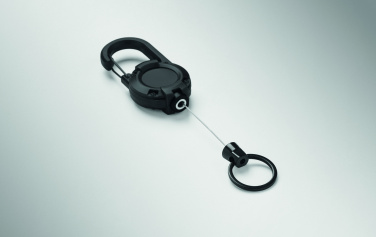 Logo trade business gifts image of: Retractable badge holder