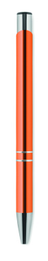 Logotrade promotional merchandise picture of: Push button aluminium pen BERN