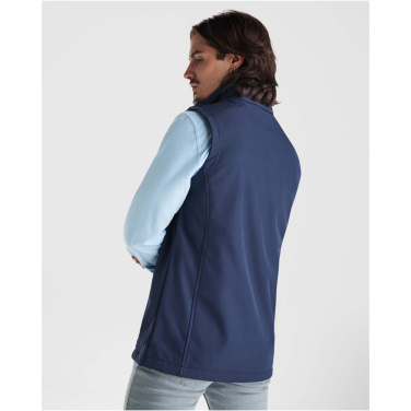 Logo trade business gift photo of: Nevada unisex softshell bodywarmer