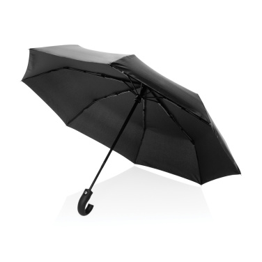 Logo trade promotional products image of: KENTO URBAN 21'' AWARE™ 190T RPET auto open/close umbrella