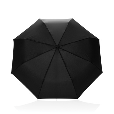 Logo trade promotional giveaways image of: KENTO URBAN 21'' AWARE™ 190T RPET auto open/close umbrella