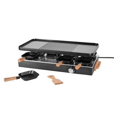 Logo trade advertising products image of: BOSKA Raclette Gourmet Party, 8 Person (EU Type F)