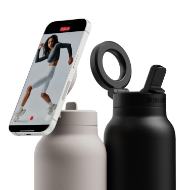 Logo trade advertising product photo of: RINGO Pro MagSafe® Waterbottle w Magnetic Booster Ring 710ML