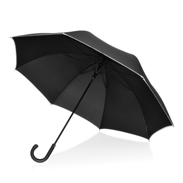 Logo trade promotional product photo of: Swiss Peak OSLO 30'' AWARE™ 50UV auto open umbrella