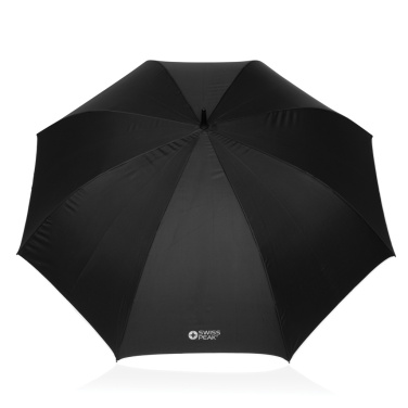 Logo trade promotional items image of: Swiss Peak OSLO 30'' AWARE™ 50UV auto open umbrella