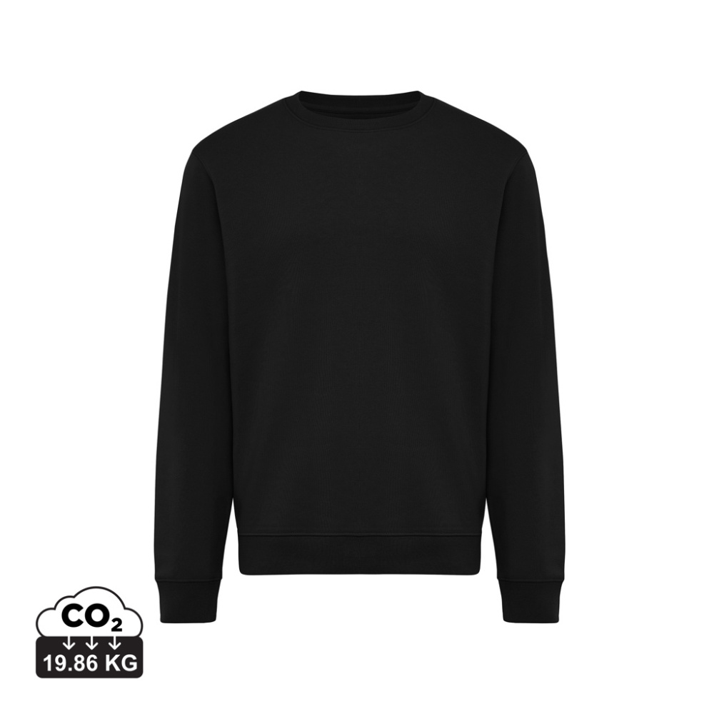 Logo trade promotional gifts picture of: IQONIQ Torla recycled cotton crew neck