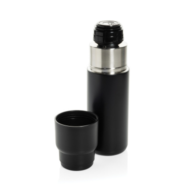 Logotrade business gift image of: Thermocup RCS recycled vacuum flask with cup 500ml