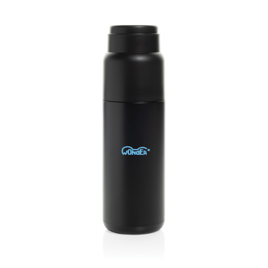 Logotrade advertising products photo of: Thermocup RCS recycled vacuum flask with cup 500ml