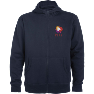 Logo trade promotional merchandise image of: Montblanc unisex full zip hoodie