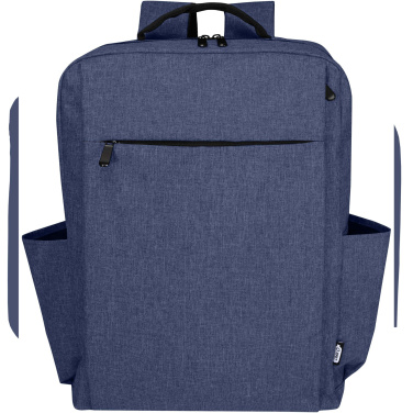 Logotrade promotional merchandise image of: Libra 15” GRS recycled laptop backpack 15L