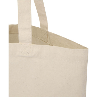 Logo trade business gift photo of: Madras Blend 140 g/m² GRS recycled cotton tote bag 7L