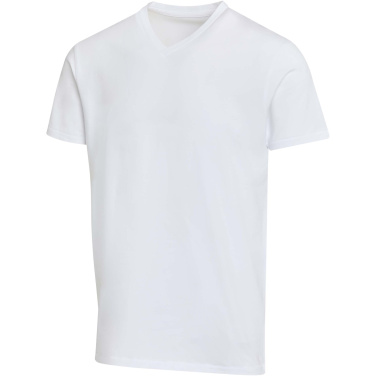Logotrade corporate gift picture of: Balfour 200 g/m² short sleeve v-neck unisex OCS organic t-shirt