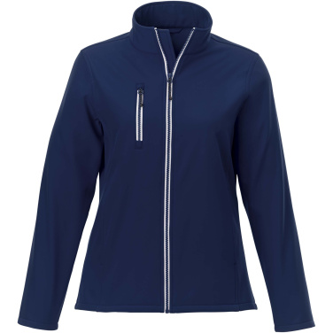 Logotrade promotional products photo of: Orion women's GRS recycled softshell jacket