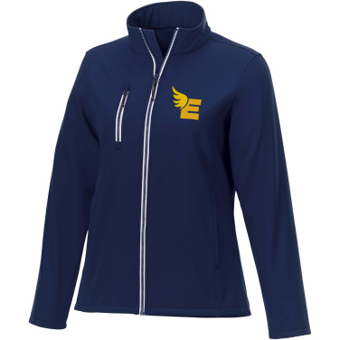 Logotrade advertising product picture of: Orion women's GRS recycled softshell jacket
