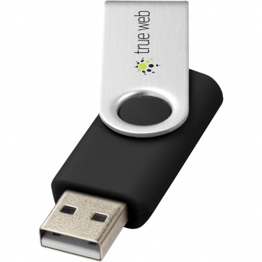 Logo trade firmakingi pilt: Pööratav põhiline 32 GB USB-mälupulk