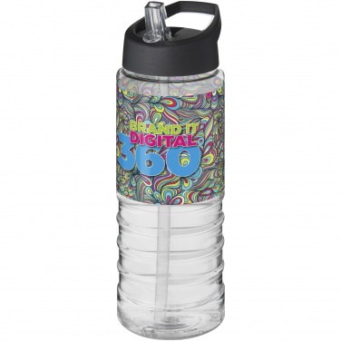 Logo trade reklaamkingituse pilt: H2O Active® Treble 750 ml tilaga kaanega spordipudel