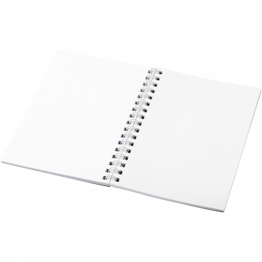 Logotrade meene foto: Desk-Mate® spiraalne A6 sülearvuti PP kaas