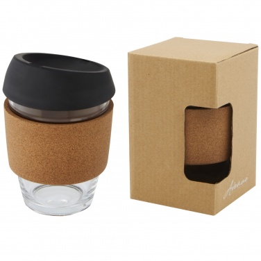 Logotrade reklaamkingituse foto: Lidan 360 ml borosilikaatklaasist termotops silikoonkaanega