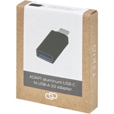 Logotrade reklaamkingi foto: ADAPT alumiiniumist USB-C adapteriga USB-A 3.0