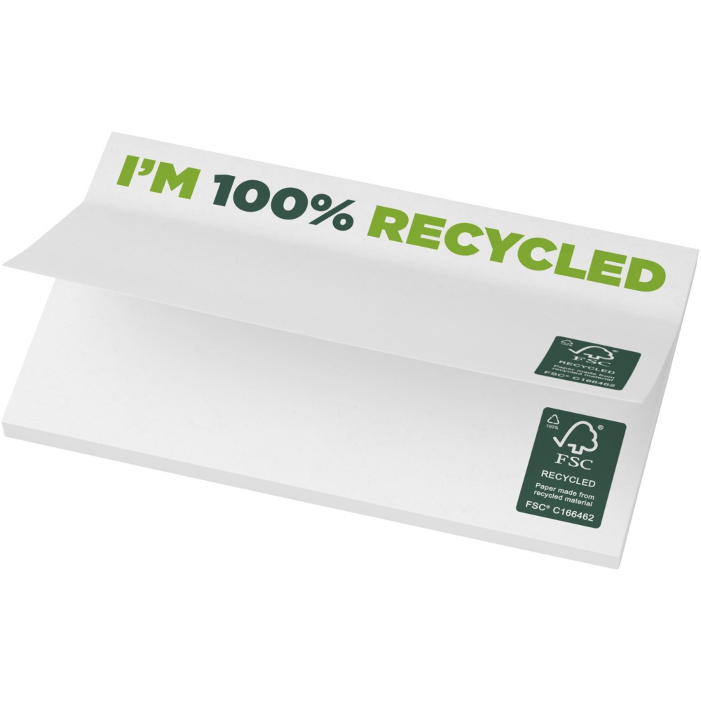 Logotrade reklaamkingid pilt: Sticky-Mate® taaskasutatud märkmepaberid 127 x 75 mm