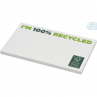 Logo trade reklaamkingituse pilt: Sticky-Mate® taaskasutatud märkmepaberid 127 x 75 mm