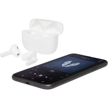 Logo trade firmakingituse pilt: Essos 2.0 True Wireless automaatsed kõrvaklapid koos ümbrisega