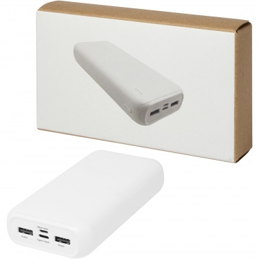 Logotrade reklaamkingi foto: Electro 20 000 mAh taaskasutatud plastist akupank 