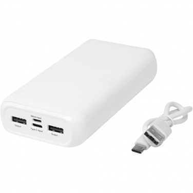 Logotrade reklaamkingituse foto: Electro 20 000 mAh taaskasutatud plastist akupank 