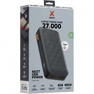 Logotrade firmakingituse foto: Xtorm FS5271 kütuseseeria 27 000 mAh 67 W akupank