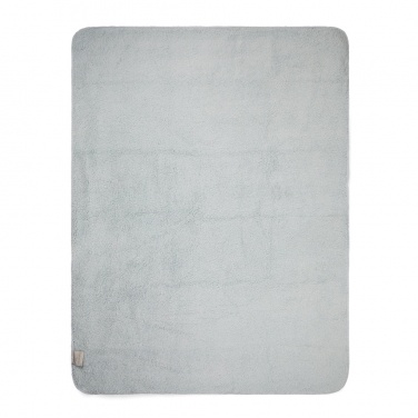 Logo trade firmakingi pilt: Vinga lambamustriga taaskasutatud materjalist pleed