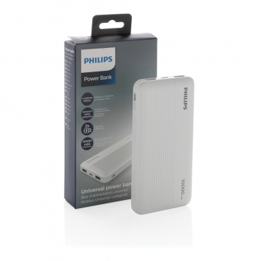 Logotrade reklaamkingid pilt: Philipsi 10 000 mAh õhuke akupank