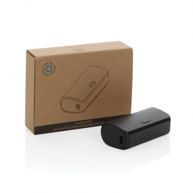Logotrade firmakingituse foto: FlashCharge RCS rplastic 5000 mah kiirlaadimise akupank