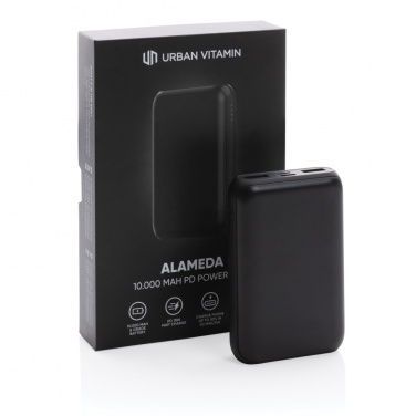 Logotrade reklaamtoote foto: Urban Vitamin Alameda 10 000 mAh 18W PD toitepank