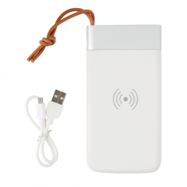Logotrade ärikingitused pilt: Aria 8000 mAh 5W juhtmevaba laadimise akupank