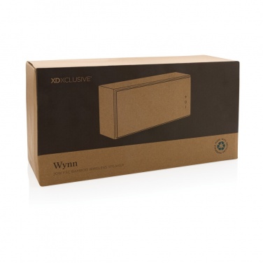 Logo trade meene pilt: Wynn 20W bambusest juhtmevaba kõlar