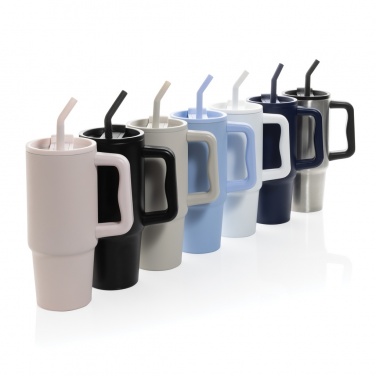 Logo trade reklaamkingituse pilt: Embrace deluxe roostevabast terasest termoskruus, 900 ml