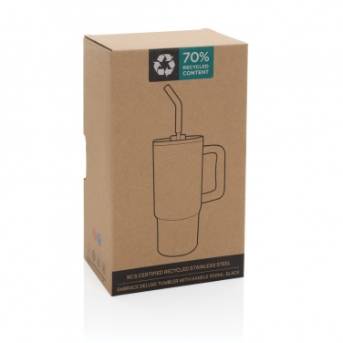 Logo trade reklaamkingid foto: Embrace deluxe roostevabast terasest termoskruus, 900 ml