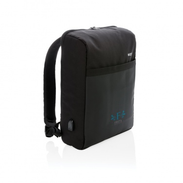 Logotrade meene foto: Swiss Peak 15-tolline vargusvastane RFID ja USB seljakott PVC-vaba