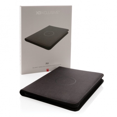 Logotrade reklaamkingid pilt: Air 5W juhtmevaba laadimisega portfolio A4 koos 5000 mAh akupangaga