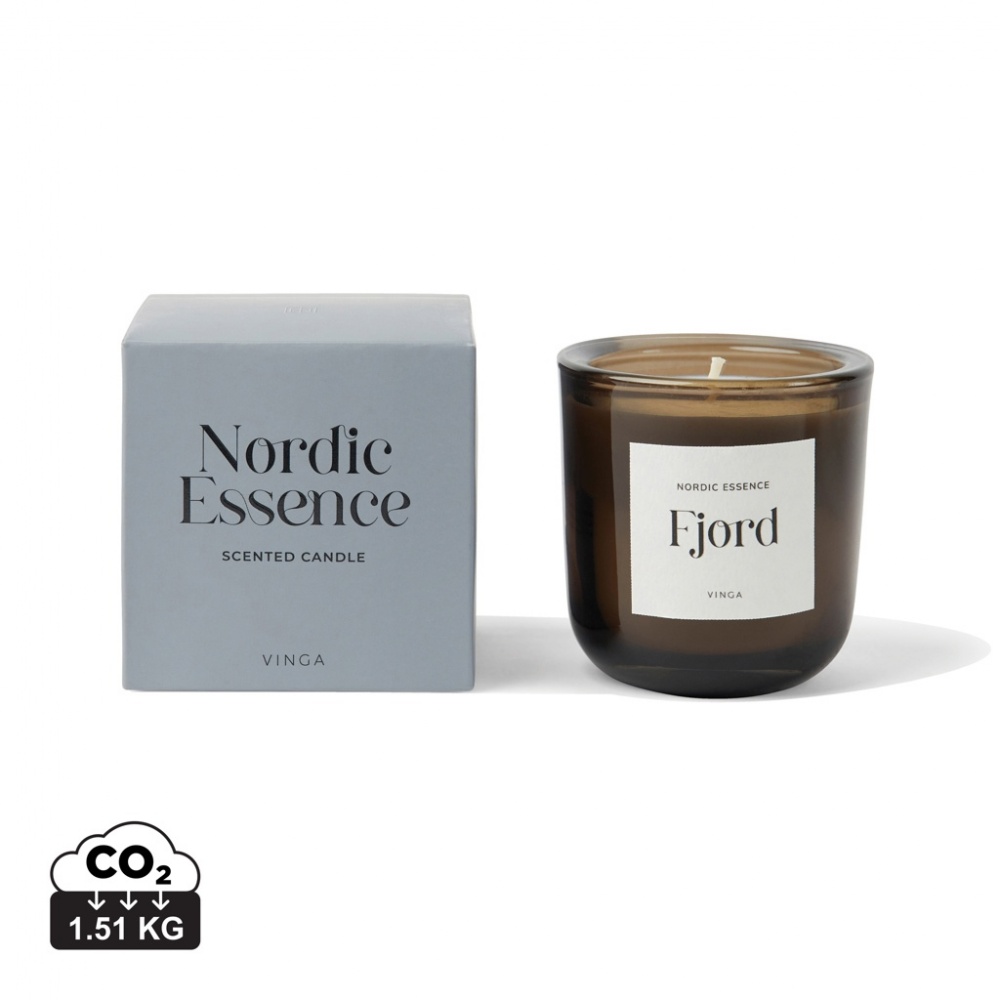 Logotrade reklaamkingituse foto: Nordic essence sojavahast lõhnaküünal väike