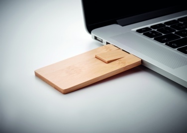 Logotrade firmakingid pilt: 16 GB bambusest korpusega USB