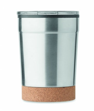 Logotrade meened pilt: Topeltseinaga termoskruus, 300 ml, korgist alusega