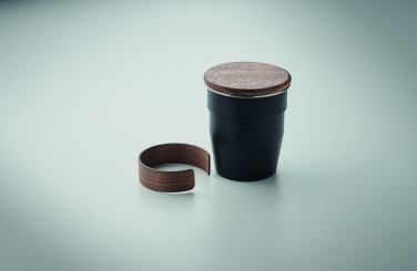 Logotrade reklaamtooted pilt: Pähklise viimistlusega termostops, 350 ml