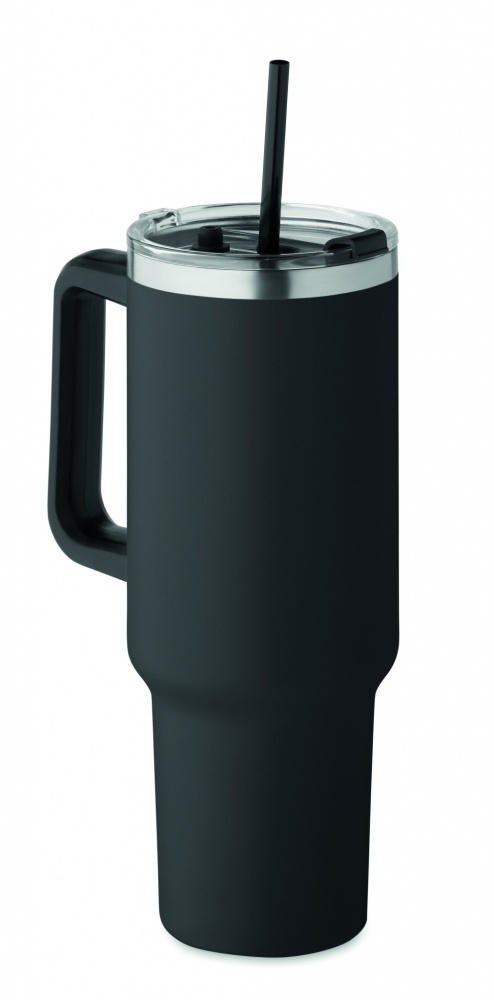 Logo trade ärikingi pilt: Suur roostevabast terasest termoskruus, 1200 ml