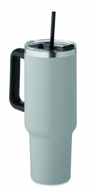 Logo trade firmakingitused foto: Suur roostevabast terasest termoskruus, 1200 ml