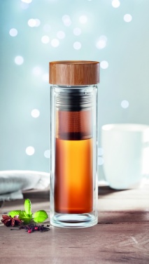 Logotrade ärikingid pilt: Kaheseinaline klaaspudel 400ml München