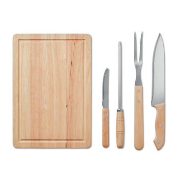 Logotrade reklaamkingi foto: Komplektis 4 BBQ grillimistarvikut