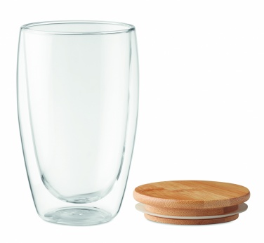 Logotrade reklaamkingitused pilt: Kaheseinaline klaas 450 ml Frankfurt