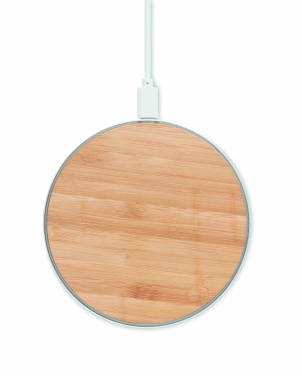 Logo trade meene pilt: Bambusest juhtmevaba laadija 10W DESPAD