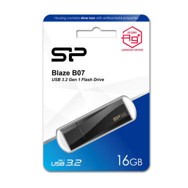 Logotrade firmakingitused pilt: PENDRIVE SILICON POWER BLAZE - B07 3.2 16GB